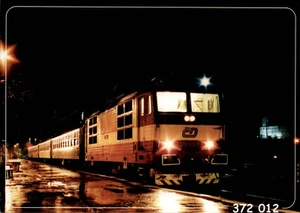 Postcard Postkarte Eisenbahn Motivkarte aus Tschechien Ansichtskarte ungelaufen - Picture 1 of 2