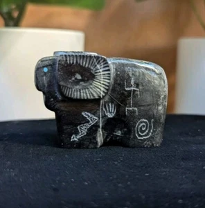 Vintage Native Symbols Zuni Fetish Stone Carving Ram Figure Ulysses Mahkee - Picture 1 of 5