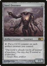 Magic the Gathering, Steel Overseer M11 Edition, Artifact Creature- Construct