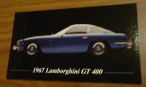 1967 LAMBORGHINI GT 400 PHOTO MAGNET-TOOLBOX,FRIDGE- 67 66 68 GT400★★ - Picture 1 of 1