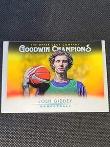 2021 Upper Deck Goodwin Champions Josh Giddey #86 Basketball Card - Picture 1 of 3