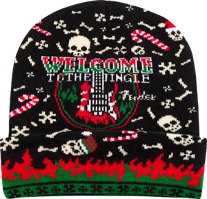 Genuine Fender Welcome to the Jingle Ugly Christmas Beanie, 2024, One Size - Picture 1 of 1