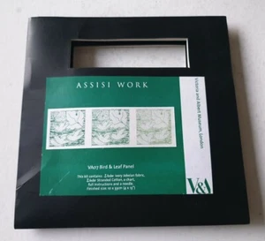 Anchor V&A Museum Bird & Leaf Panel Assisi Work Embroidery Kit - Jobelan - Picture 1 of 5