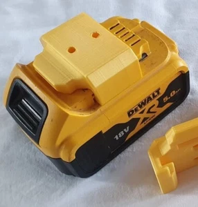     !EN AMARILLO!          10x DEWALT 18V XR Montaje/Soporte de Batería - Imagen 1 de 9