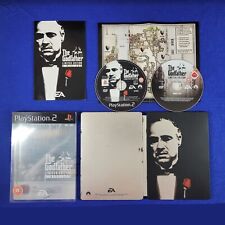 ps2 GODFATHER The Game + CARTE *x édition limitée STEELBOOK PAL UK EXCLUSIF