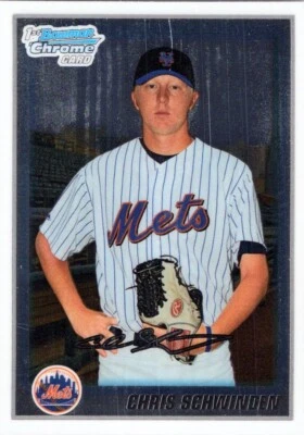 2010 Bowman Chrome Prospects #BCP166 Chris Schwinden New York Mets - Image 1 of 2