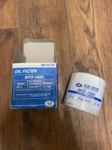 Filtro de aceite SF SFO1582, tractores Ford, BT5, P502077, LF580 - Imagen 1 de 1