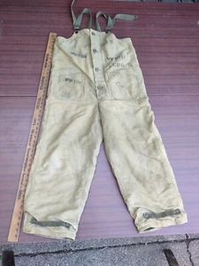 WW2 USN Deck Bib Overall 1944 NXsx70201 Fighter Squadron 101 Chief Petty Officer - Picture 1 of 24