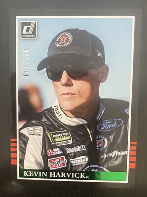 2018 Donruss Racing NASCAR #124 Kevin Harvick 027/199 - Image 1 of 2