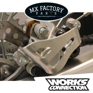 CR CRF 125 250 450 R/RWE/RX/L/X 02-24 25 26 Works Connection Rear Caliper Guard - Picture 1 of 3