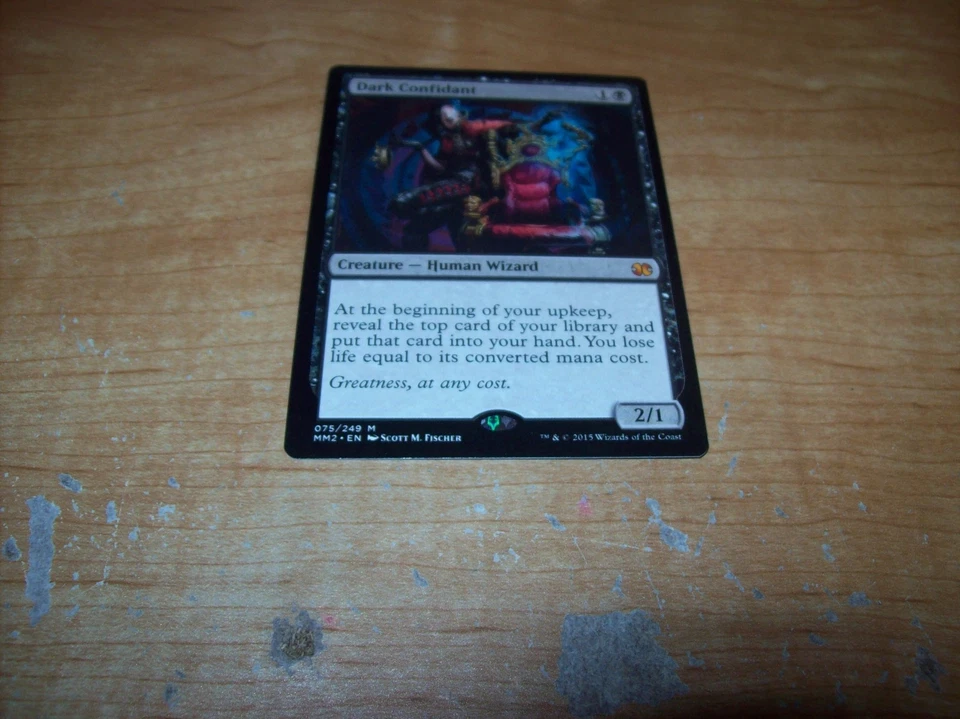 DARK CONFIDANT MODERN MASTERS 15 MYTHIC RARE FREE SHIPPING WITH TRACKING - Image 1 of 1