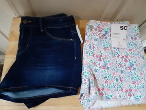 SO (TWO) Pair Girls Shortie Shorts Size 16 NEW WITH TAGS - Picture 1 of 5