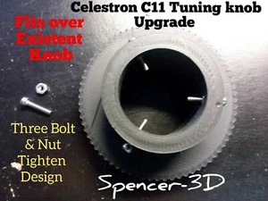 Fine Focus Knob for Celestron C11 Telescopes 70mm Dia-FINE FOCUSING UPGRADE - Picture 1 of 5