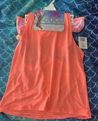 Zeroxposur девочек 3 ПК купальный костюм комплект верхний низ бак UPF 30 + молодежи Sz 14 - Изображение 1 из 4