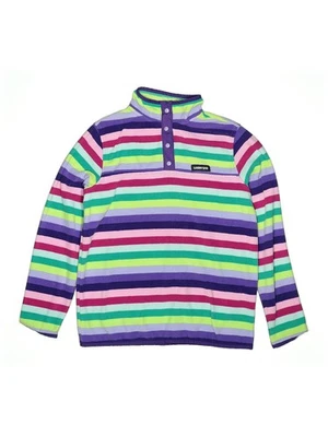 Chaqueta polar morada Lands' End para niñas 14 Foto 1 de 2