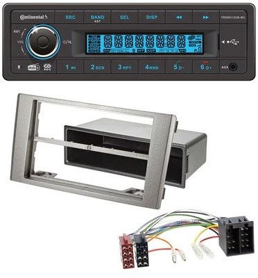 Continental MP3 DAB USB Bluetooth Autoradio für Iveco Daily (2006-2014) silber - Bild 1 von 4