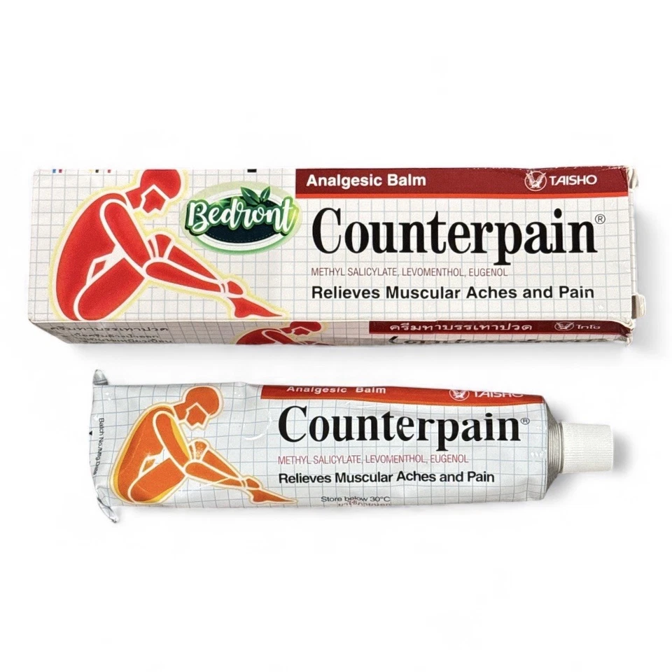 Bálsamo analgésico Counterpain para alivio temporal del dolor EXP 12/26 NUEVO EN CAJA Foto 1 de 1