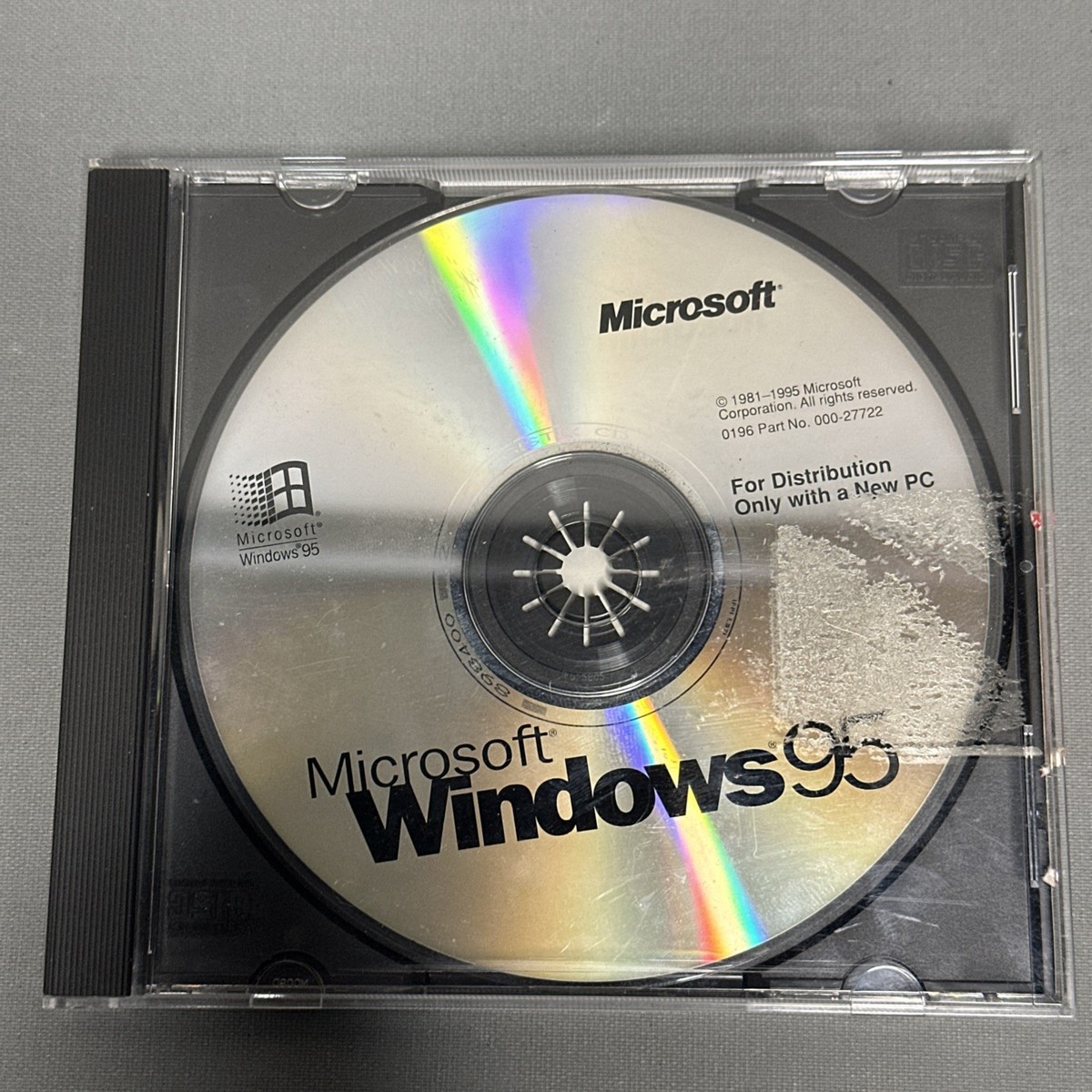 Microsoft Windows 95 Microsoft Operating System Software for Microsoft Windows 95 Microsoft Operating System Software for