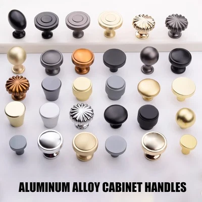 Door Knobs Cabinet Handles - Aluminum Alloy Pull Handle For Drawer Wardrobe - Image 1 of 4