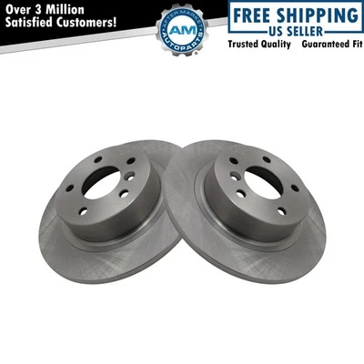 Rear Brake Rotors For 1999-2004 Land Rover Discovery 1995-2002 Range Rover - Image 1 of 4
