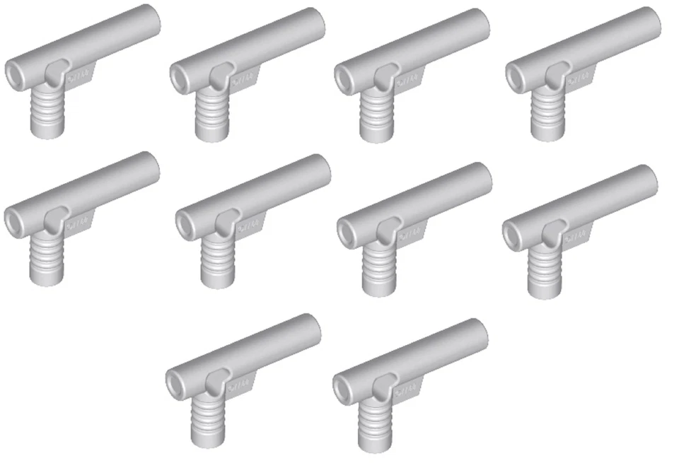 LEGO Star Wars 10 Light Gray Guns for Minifigures 60849 - Image 1 of 1