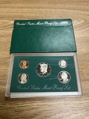 Juego de prueba de Estados Unidos 1995-S - revestido de 5 monedas Foto 1 de 4