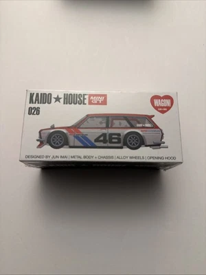 Mini GT Kaido House #026 by Jun Imai Datsun 510 Wagon Sealed Box F25 - Image 1 of 4