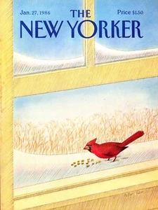 New Yorker Magazine Jan. 27, 1986 First Cover Only!! - Foto 1 di 1