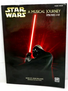 STAR WARS A Musical Journey Episodes I-VI Piano Solos Sheet Music Book Photos - Picture 1 of 12