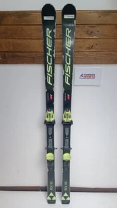 Fischer RC4 GS 173 cm esquí + Fischer 14 fijaciones invierno diversión nieve deporte - Imagen 1 de 12