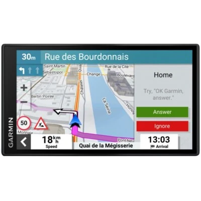 Garmin DriveSmart 66 EU MT-S Navigationsgerät schwarz 2D/3D Darstellung WLAN NEU - Bild 1 von 4