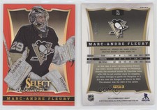 2013-14 Panini Select Black Friday Red Prizm /35 Marc-Andre Fleury #10