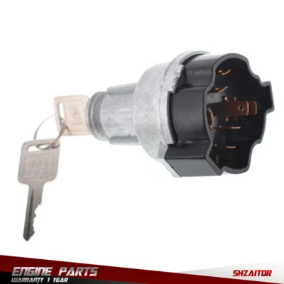 Interruptor de arranque del cilindro de bloqueo de encendido con llaves para Chevrolet P30 GMC C6000 B6000 Foto 1 de 4
