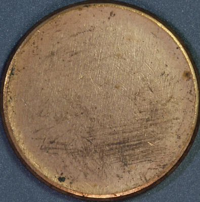 Blank United States 1 Cent Blank Planchet With Upset Rims 1982-2015 2.4 Grams - Image 1 of 2