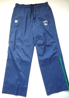 Men's Fanatics Vancouver Canucks Hockey Warm-Up Pants 2XL NEW - Image 1 of 4