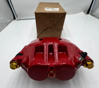 (QTY 2) Power Stop Rear Pair of Red Powder Coated Calipers S2948 - Image 1 of 4