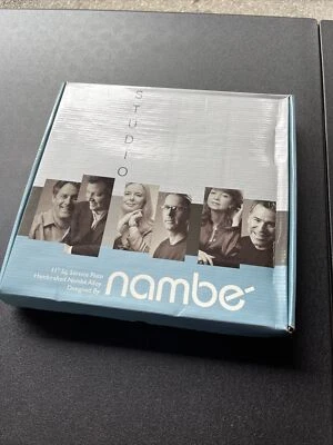 Nambe Alloy Metal Square Serving Platter, Oven Safe – 11 Inch - Silver - Image 1 of 3