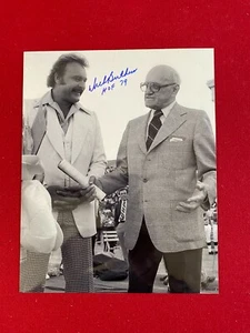 Dick Butkus, "Autographed" (JSA) Halas 8x10 Photo (Scarce / Vintage) Bears - Picture 1 of 2