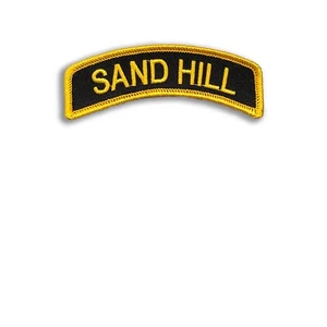SAND HILL Infanterie gestickte Lasche - US Army Infantry - (11 B) Fort Benning, GA - Bild 1 von 2