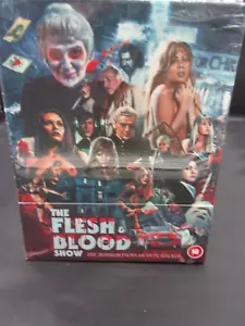 THE FLESH AND BLOOD SHOW - 7 BLU-RAY SET , BOOK & CARD - NEW & SEALED - REGION B - Picture 1 of 3