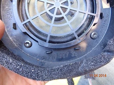 1998-2002 Mercedes-Benz BOSE speaker W210 E420 E280 E320 E300 E430 E55 REAR LEFT - Image 1 of 4