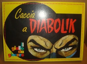 CACCIA A DIABOLIK - IL GIALLO DA GIOCARE BOARDGAME/GIOCO DA TAVOLO G.E.MI 1994 - Foto 1 di 10