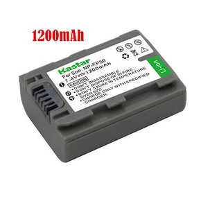 1x Kastar Battery for Sony NP-FP51 DCR-HC36 DCR-HC39 DCR-HC40 DCR-HC41 DCR-HC42 - Picture 1 of 3