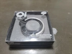 Knog Oi Bike Bell Aluminum Large 23.8mm - 31.8mm Silver - Picture 1 of 4