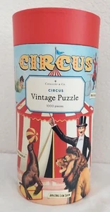 1000 Piece Cavallini Papers & Co., Circus Puzzle - Picture 1 of 7
