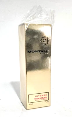 MONTALE INTENSE ROSES MUSK EDP 50ML 1.7OZ NEW WITH BOX BRAND NEW - Image 1 of 4