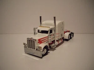 DCP FIRST GEAR 1/64 DAWES RED AND WHITE PETERBILT 389 WITH 63" SLEEPER - Picture 1 of 4