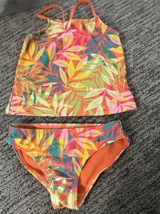 Wonder Nation 2 Piece Girls Swimsuit - Picture 1 of 2