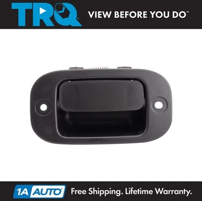 TRQ Rear Interior Door Handle For 05-10 Dodge Dakota 06-09 Mitsubishi Raider Foto 1 de 4
