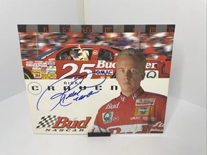 Ricky Craven Autographed 8x10 Promotional Budweiser Stock Card - Picture 1 of 8